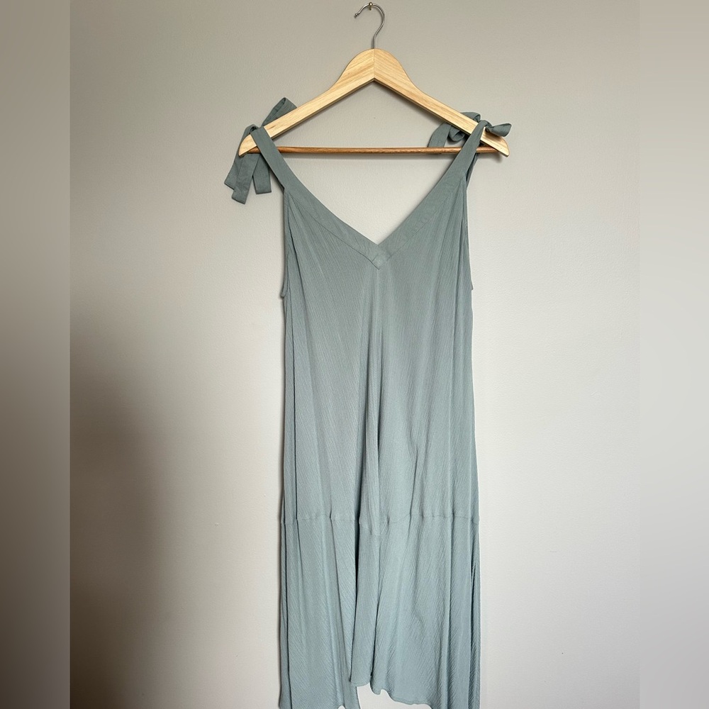 Sage Green Sleeveless Dress
